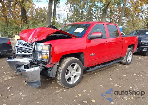 2015 Chevrolet Silverado 1500 1Lt из США, поврежденный, VIN 3GCUKREH2FG408101